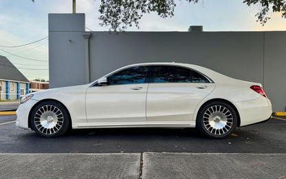 MB16 20x9.5 5x112 +38 66.6 Black Machined Face