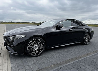 MB17 20x8.5 5x112 +42 66.6 Gloss Black Machined Face