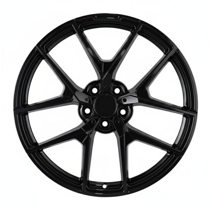 MB19 18x8.5 5x112 +38 66.6 Gloss Black