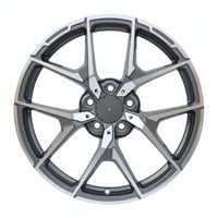 MB19 18x8.5 5x112 +35 Gunmetal Machined Face (Set of 4)