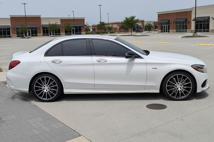 MB4 20x8.5 5x112 +35 66.6 Black Machined Face