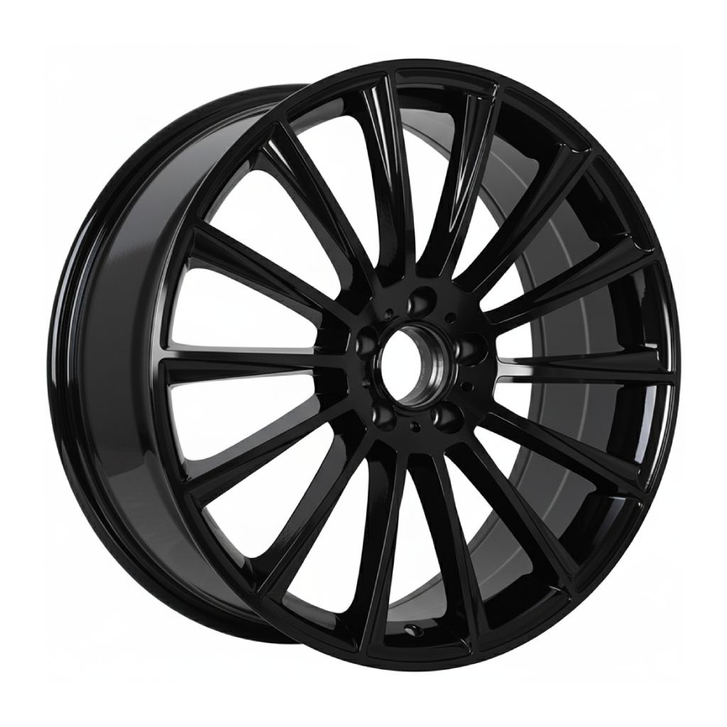 MB4 19x9.5 5x112 +38 66.6 Gloss Black