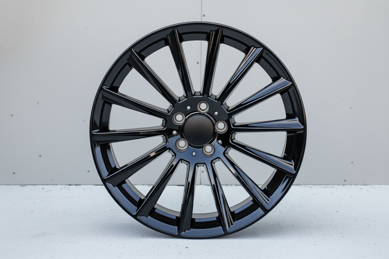 MB4 19x9.5 5x112 +38 66.6 Gloss Black
