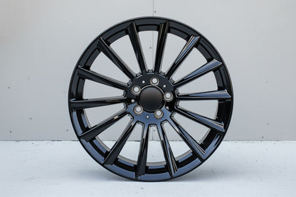 MB4 19x9.5 5x112 +38 66.6 Gloss Black