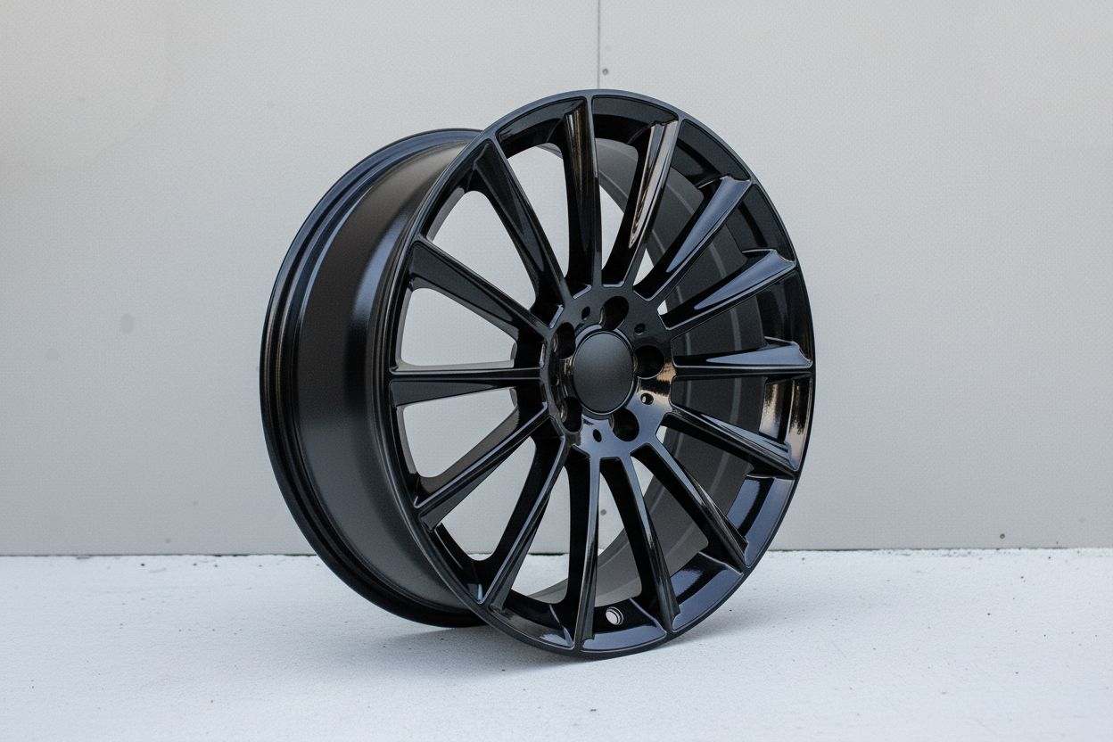 MB4 19x9.5 5x112 +38 66.6 Gloss Black