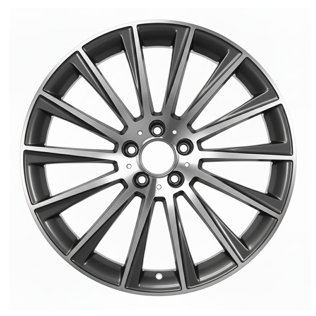MB4 18x9.5 5x112 +38 66.6 Gunmetal Machined Face