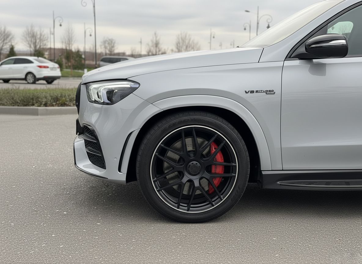 MB8 19x9.5 5x112 +35 66.6 Matte Black Machined Tip