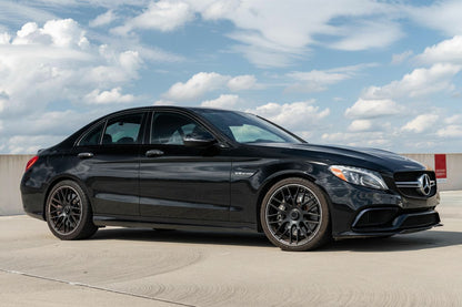 MB8-V2 18x9 5x112 +42 66.6 Matte Black Machined Tip