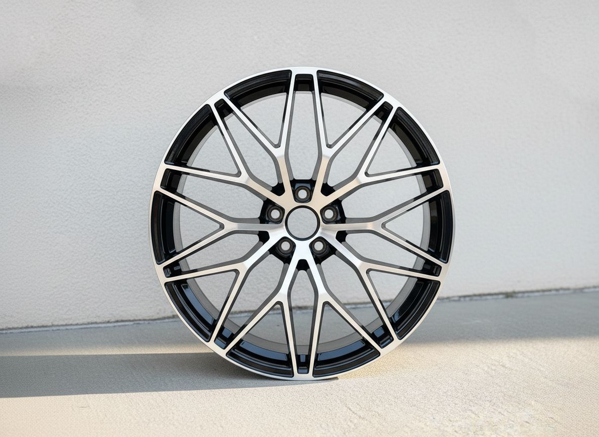 PS1 21x11 5x130 +58 71.6 Black Machined Face