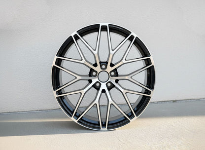 PS1 21x11 5x130 +58 71.6 Black Machined Face