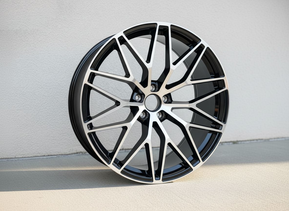 PS1 21x11 5x130 +58 71.6 Black Machined Face