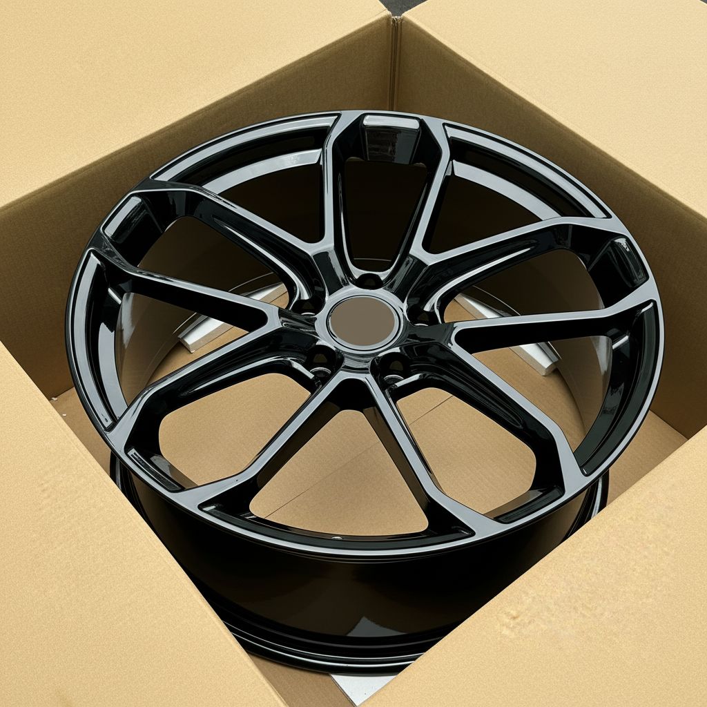 PS2 22x11.5 5x130 +58 71.6 Gloss Black
