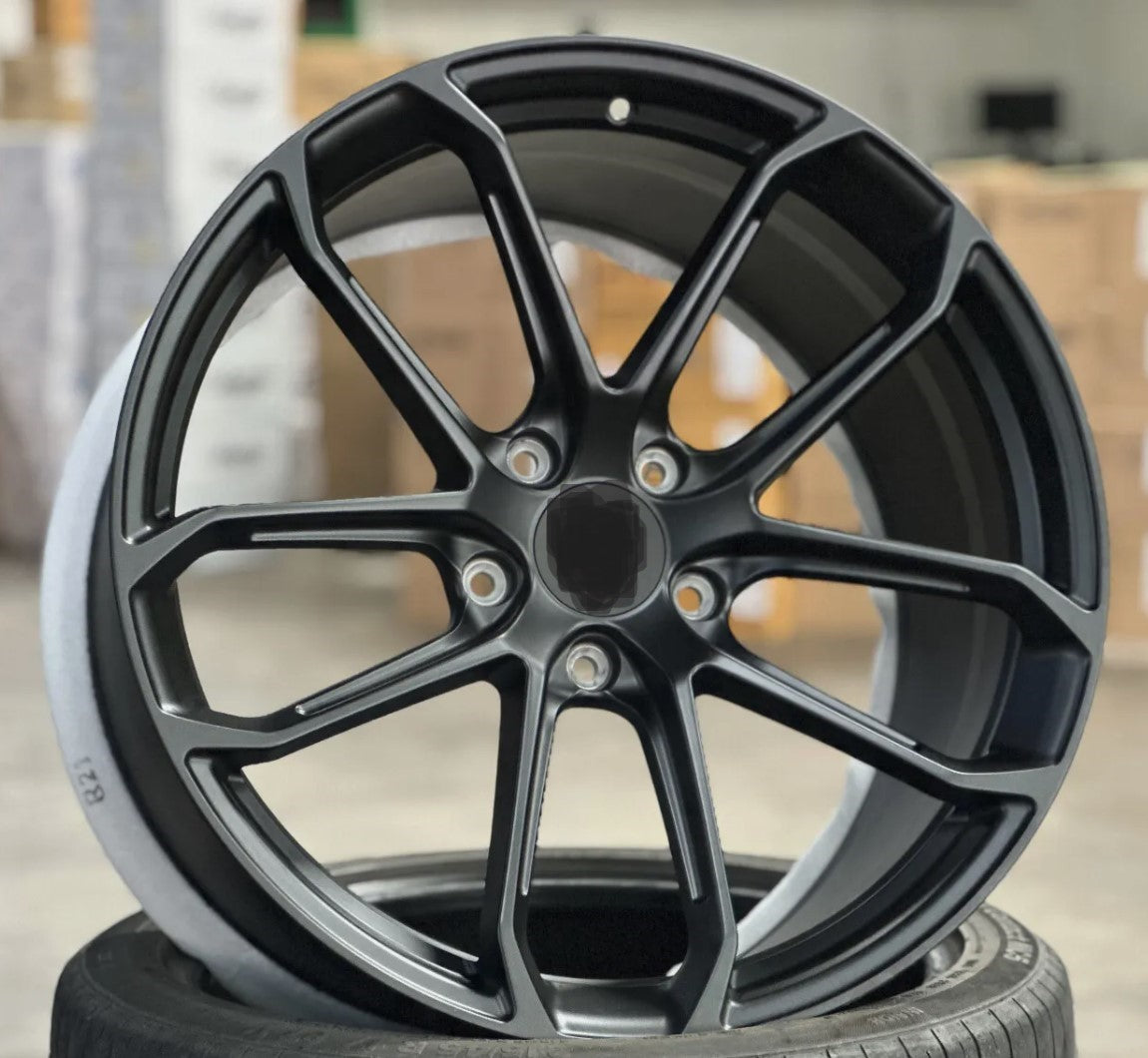 PS2 21x9.5 5x130 +46 71.6 Matte Black