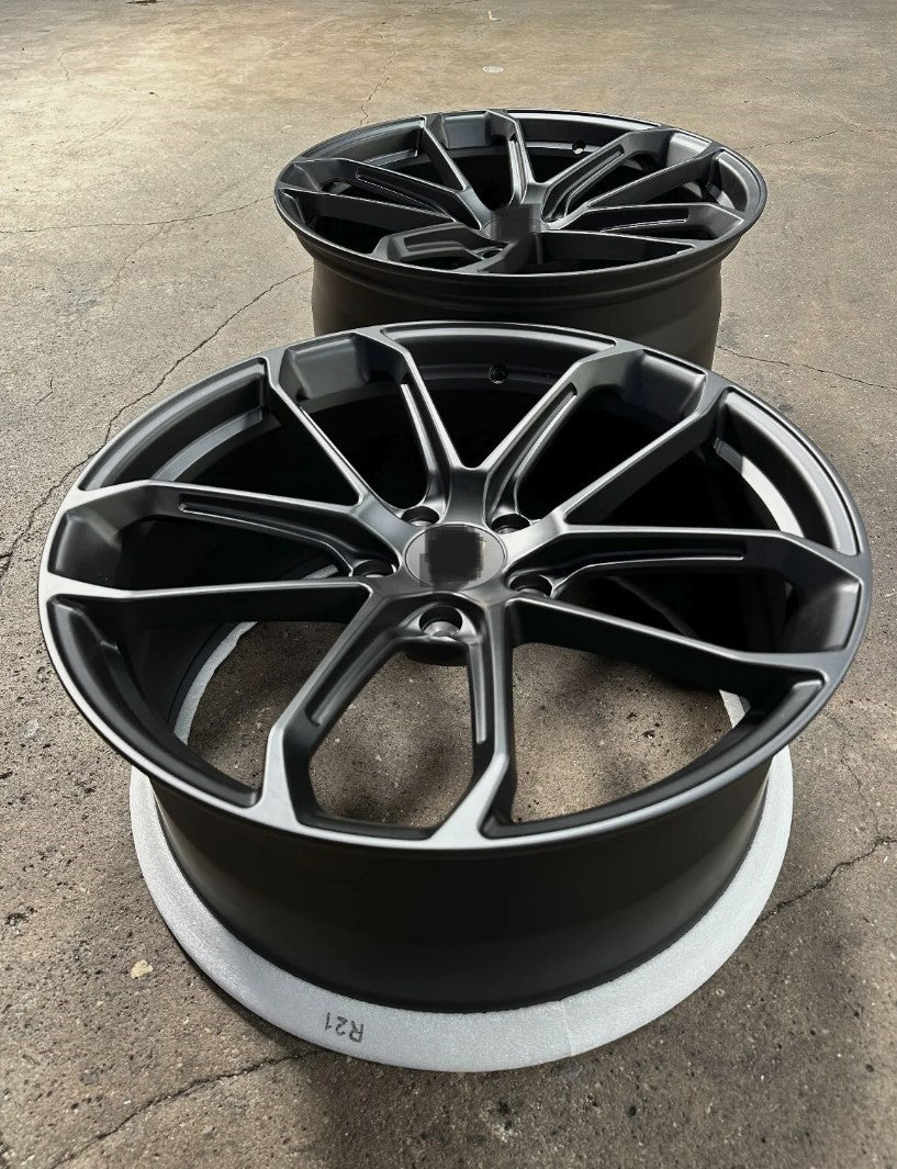 PS2 21x9.5 5x130 +46 71.6 Matte Black
