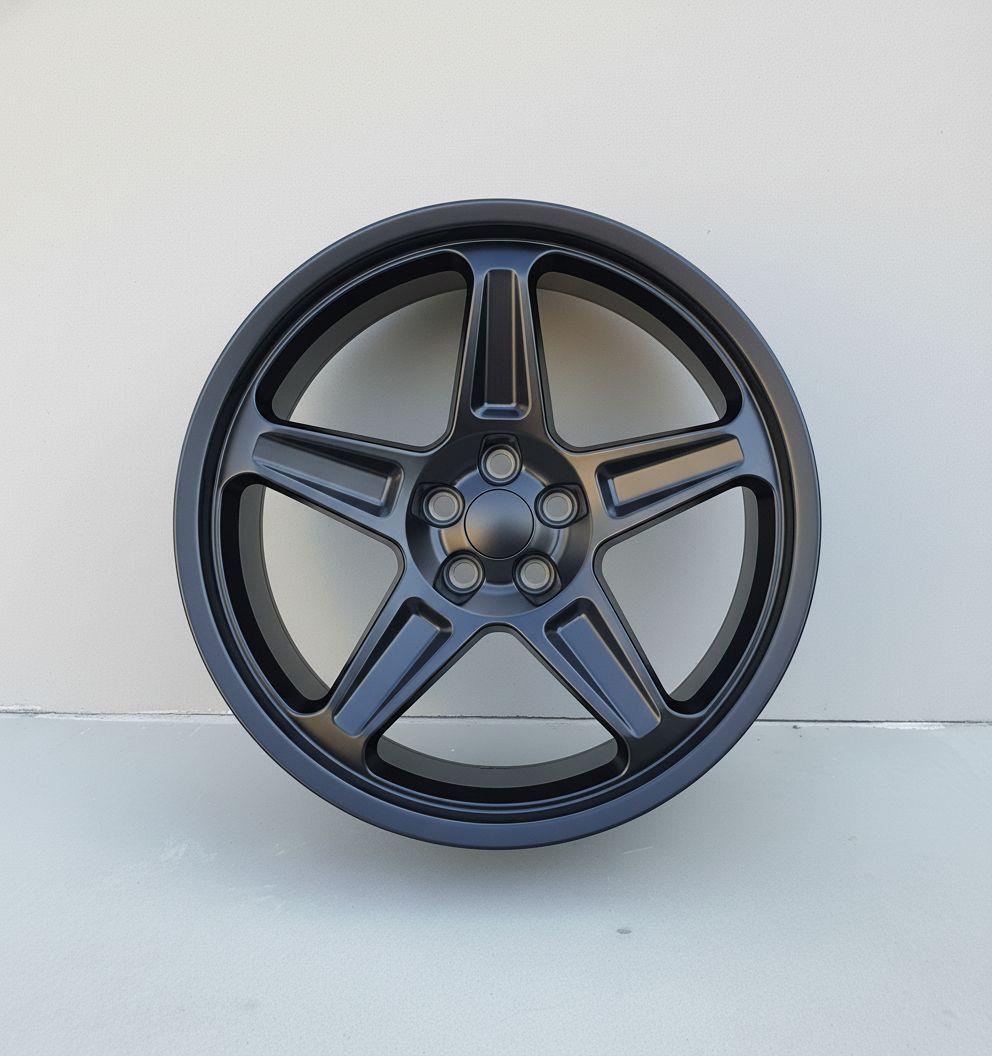 SR1 20x9.5 5x115 +15 71.5 Matte Black