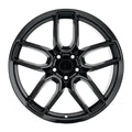 SR2 20x9.5 5x115 +15 71.5 Gloss Black
