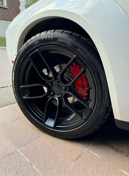 FFSR2 20x9.5 5x115 +18 71.5 Matte Black