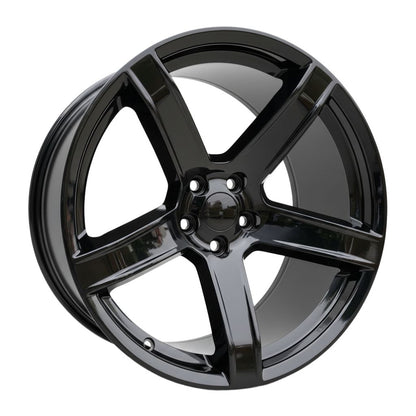 SR3 20x11 5x115 +22 71.5 Gloss Black