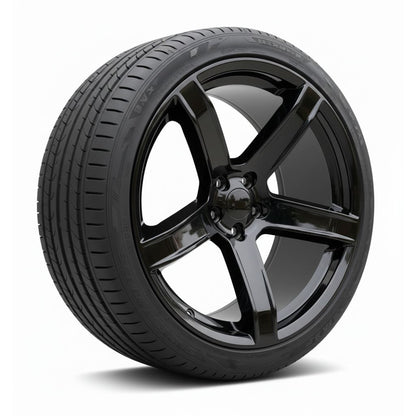 SR3 20x11 5x115 +22 71.5 Gloss Black