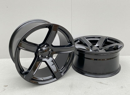 SR3 20x11 5x115 +22 71.5 Gloss Black