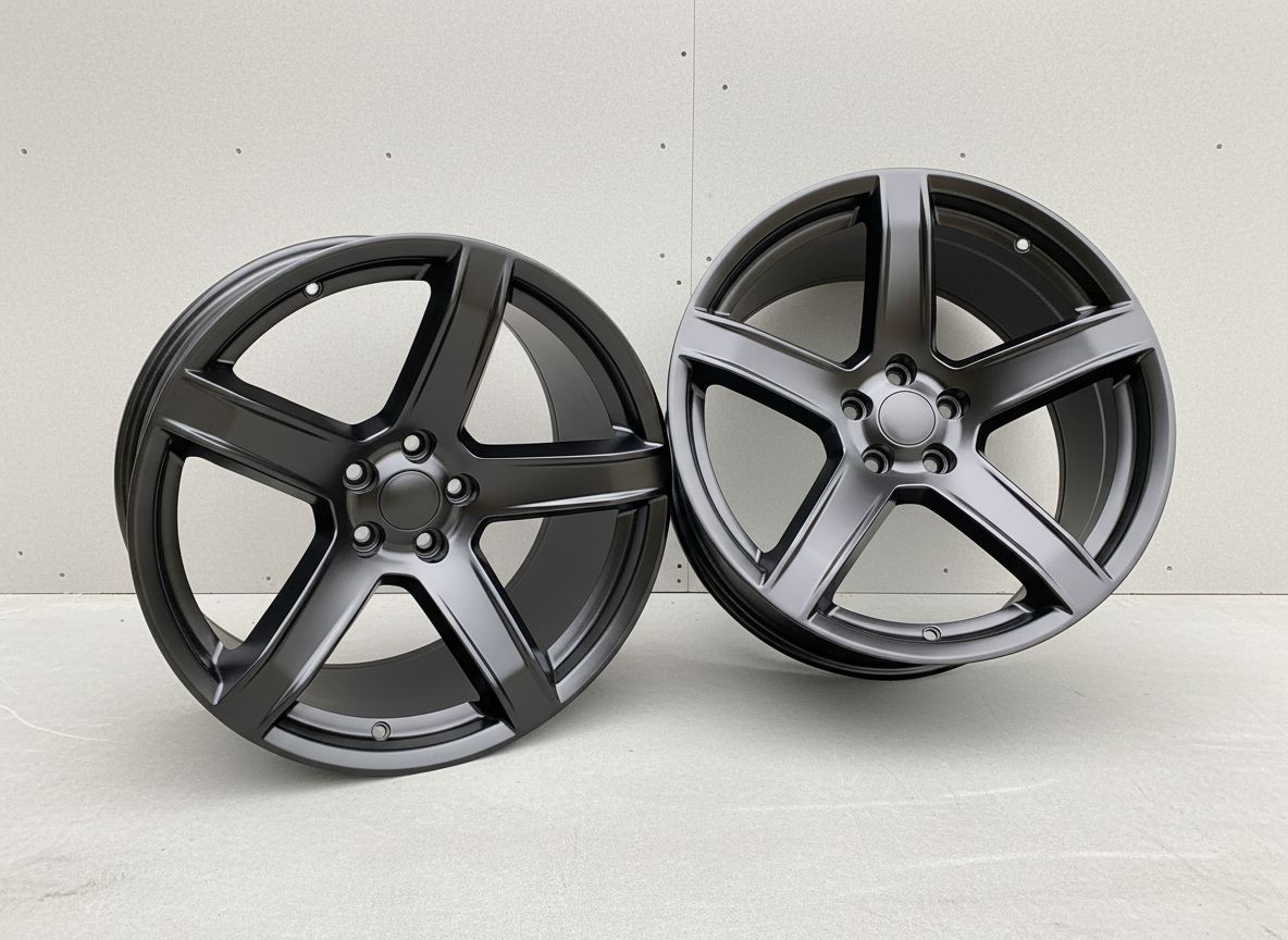 FFSR3 20x9.5 5x115 +18 71.5 Matte Black