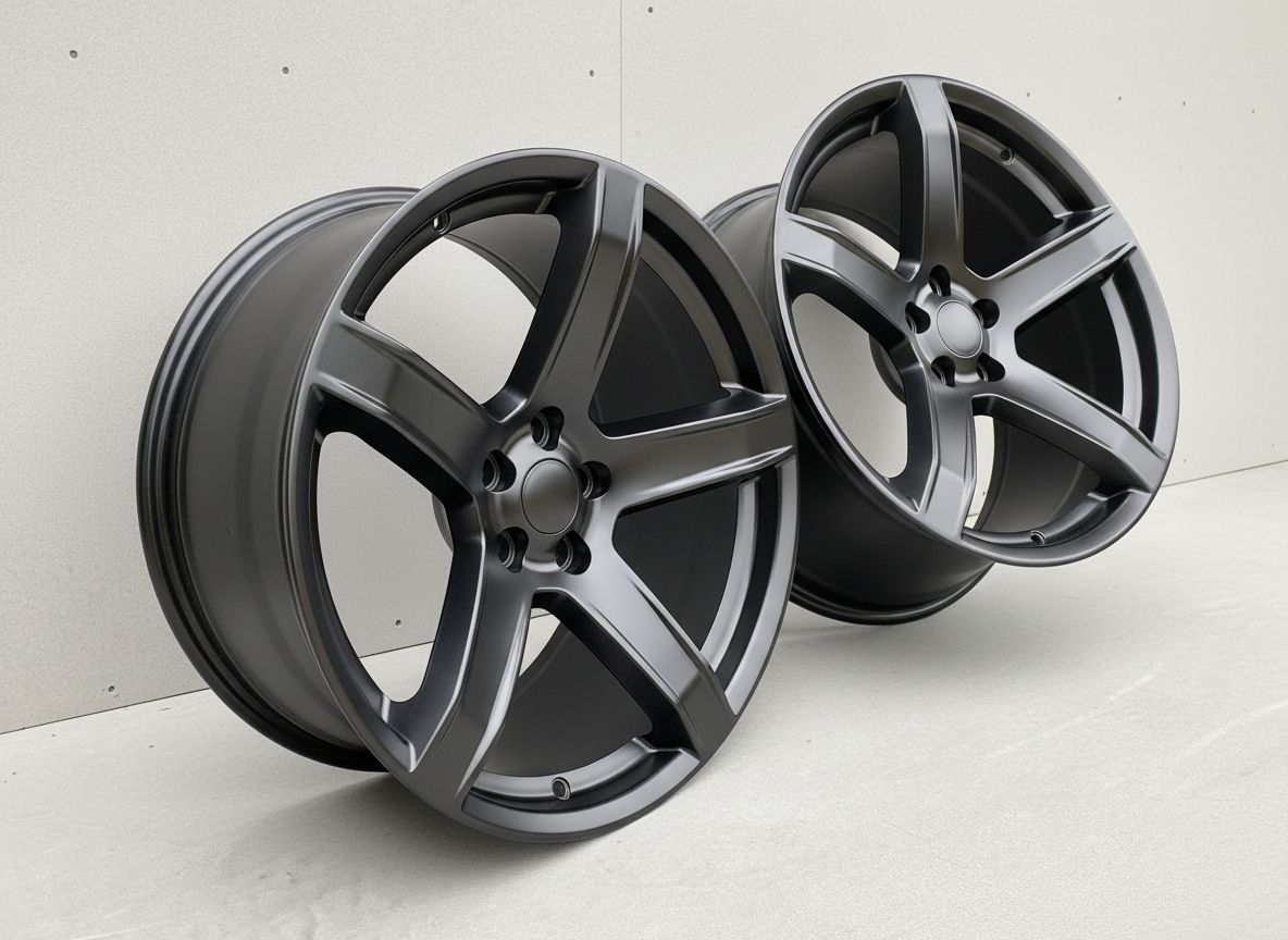 FFSR3 20x9.5 5x115 +18 71.5 Matte Black