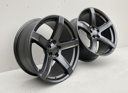 FFSR3 20x9.5 5x115 +18 71.5 Matte Black
