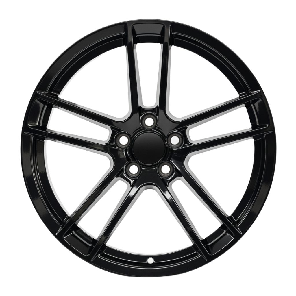 FFSR4 20x9.5 5x115 +18 71.5 Gloss Black