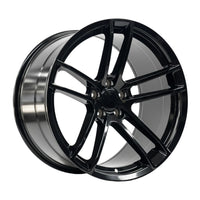 SR4 20x11 5x115 +22 71.5 Gloss Black