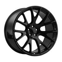 SR5 22x10 5x127 +30 71.5 Gloss Black