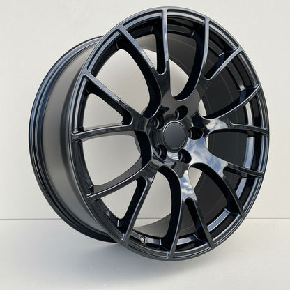 SR5 20x9 5x115 +20 71.5 Gloss Black
