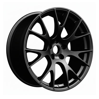 SR5 20x10 5x115 +25 71.5 Matte Black