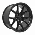 SR6 20x9 5x115 +10 71.5 Gloss Black