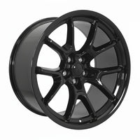 SR6 20x11 5x115 ET-2.5 71.5 Gloss Black - Widebody