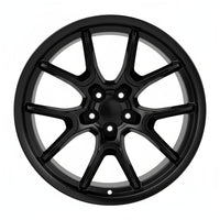 SR6 20x9 5x115 +10 71.5 Matte Black