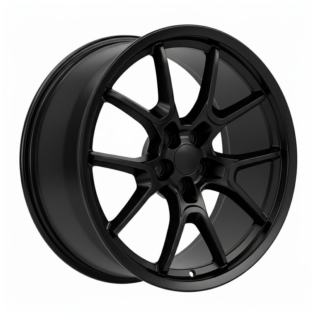 SR6 20x9 5x115 +10 71.5 Matte Black
