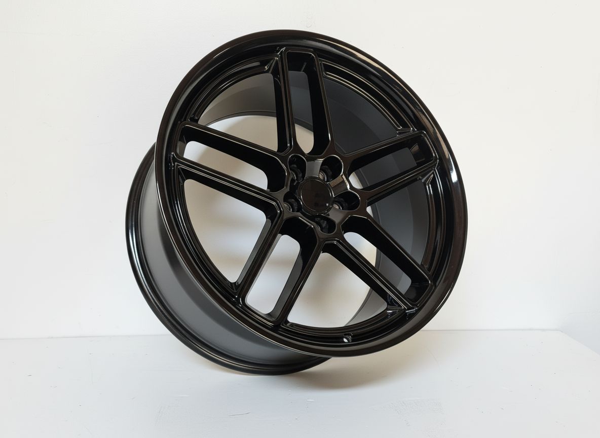 SR7 20x10.5 5x115 +18 CB71.6 Gloss Black