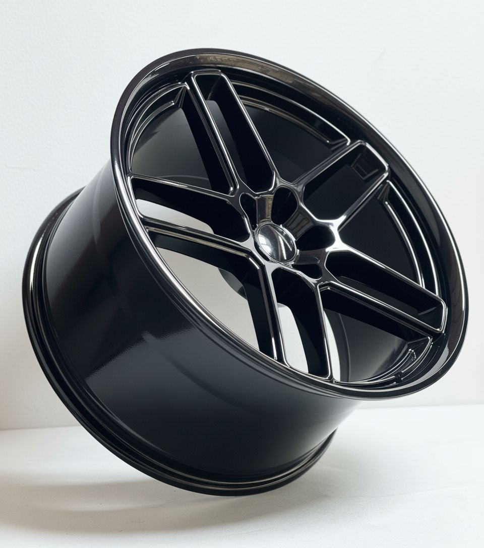 SR7 20x10.5 5x115 +18 CB71.6 Gloss Black