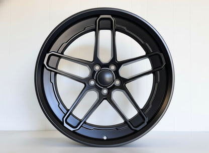 SR8 20x11 5x115 +18 CB71.5 Matte Black