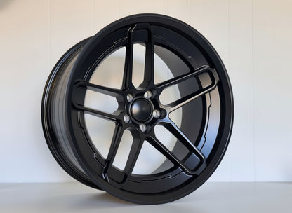 SR8 20x11 5x115 +18 CB71.5 Matte Black