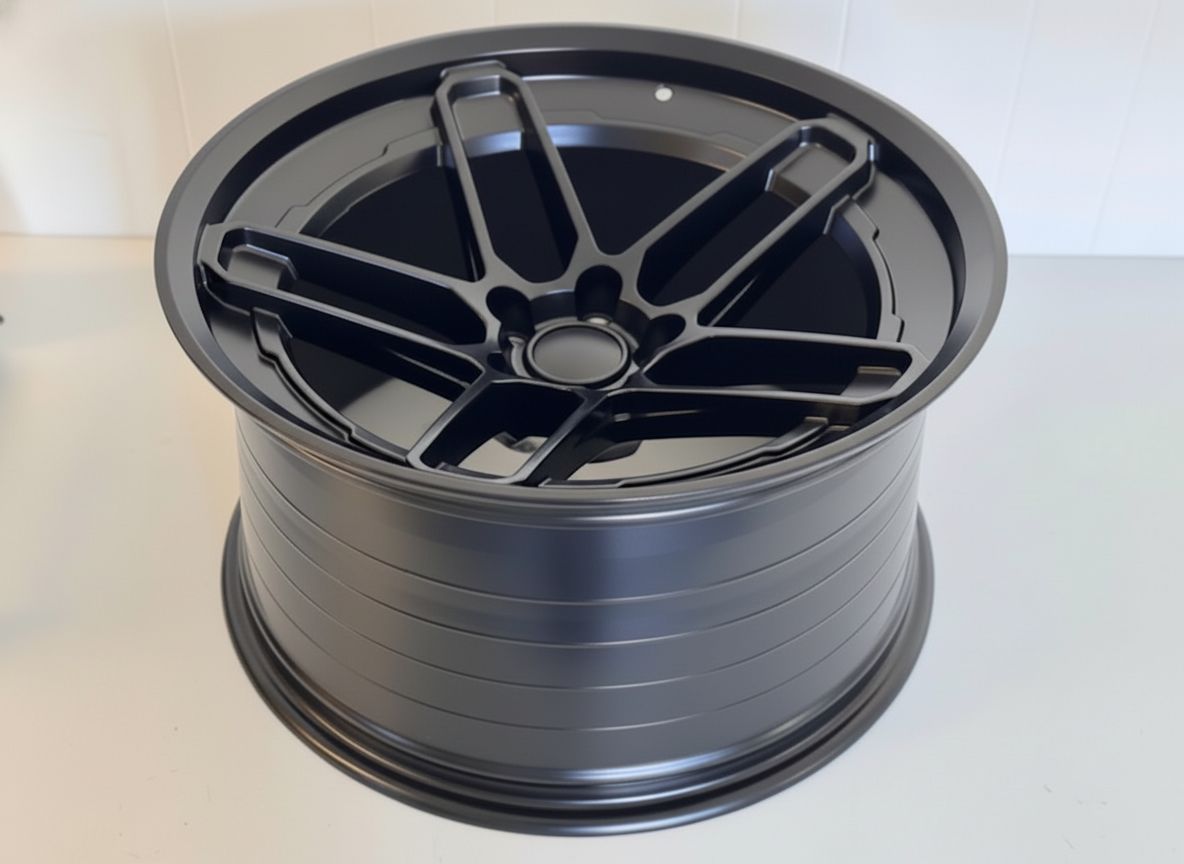 SR8 20x11 5x115 +18 CB71.5 Matte Black