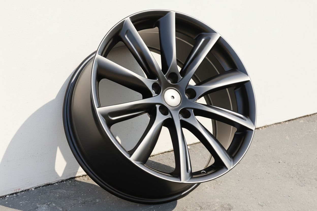 TS1 18x8.5 5x114.3 +35 64.1 Matte Black