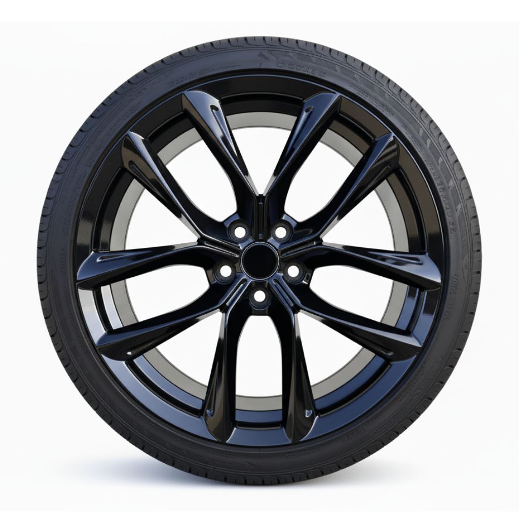 TS2 20x8.5 5x120 +35 CB64.1 Gloss Black