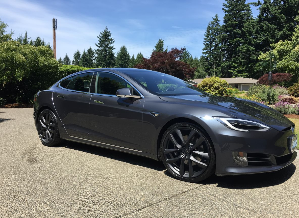 TS2 19x8.5 5x114.3 +35 64.1 Matte Black