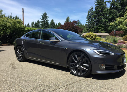 TS2 19x8.5 5x114.3 +35 64.1 Matte Black