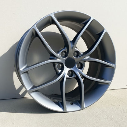 TS3 18x8.5 5x114.3 +38 64.1 Grey