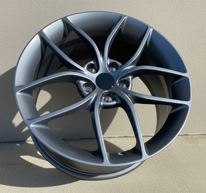 TS3 18x8.5 5x114.3 +38 64.1 Grey