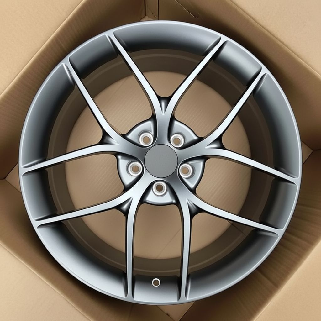 TS3 18x8.5 5x114.3 +38 64.1 Grey