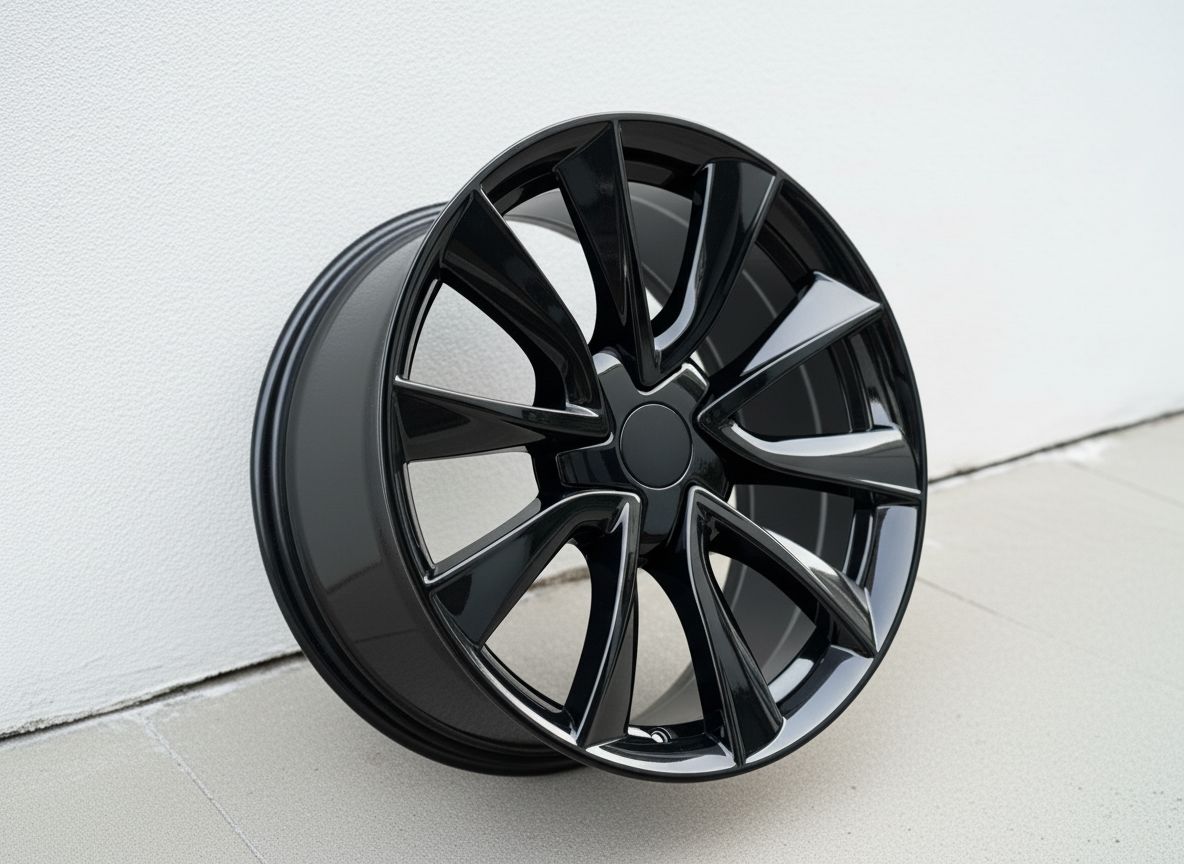 TS5 18x8.5 5x114.3 +35 64.1 Gloss Black