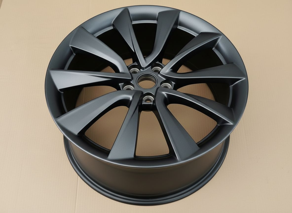 TS5 20x8.5 5x114.3 +35 64.1 Matte Black